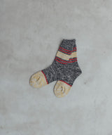 TMSO-166【 Border Light Hemp socks 】