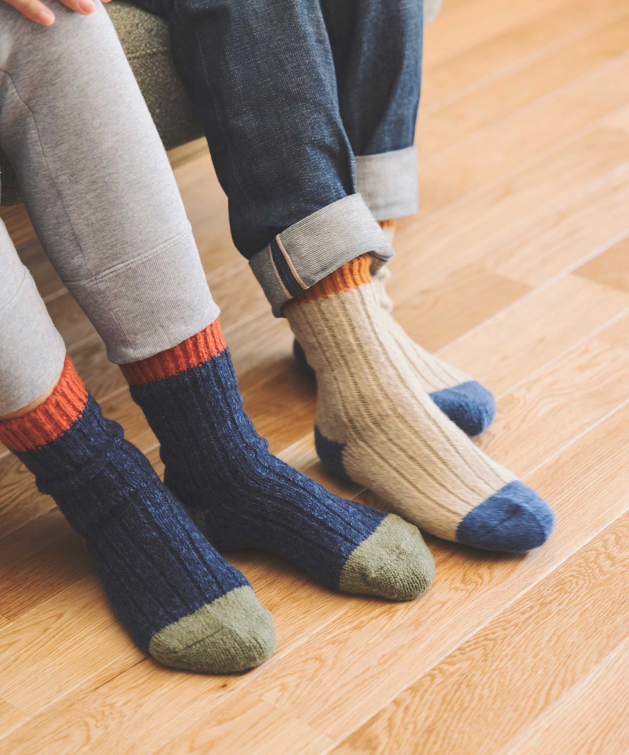 TMSO-176【Tallinn town Wool Hemp socks】