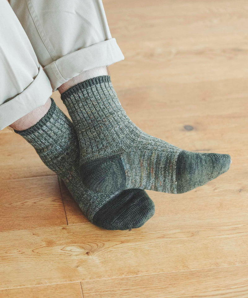 TMSO-160 【Night of Alesund Wool Hemp socks】