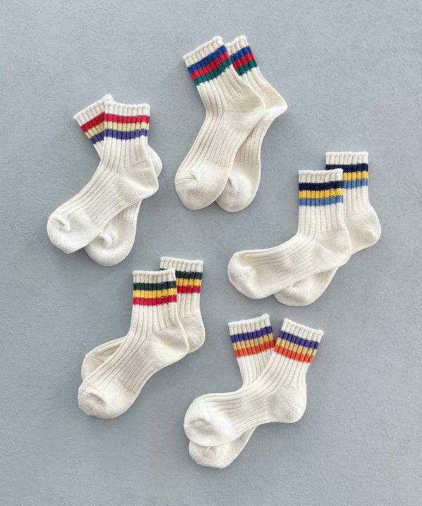 TM42S-191【 3LINE Organic cotton Hemp socks 】