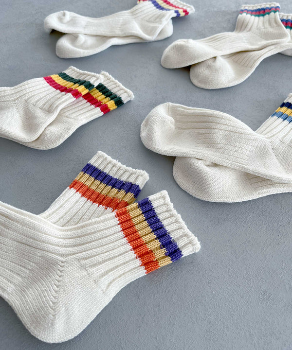 TM42S-191【 3LINE Organic cotton Hemp socks 】