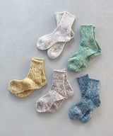 TM42S-195【 Mix short Hemp socks 】