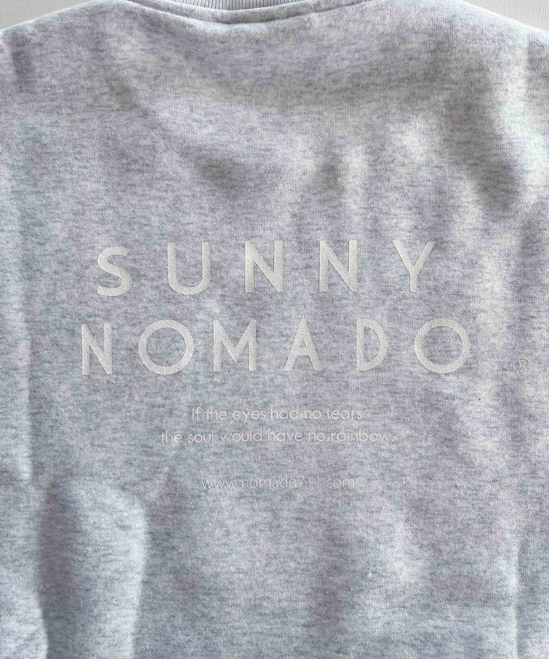 NOMADO lab ロゴ クルーSWEAT