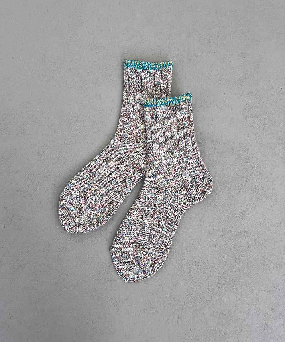 TM52S-212【 Mix yarn Hemp socks 】