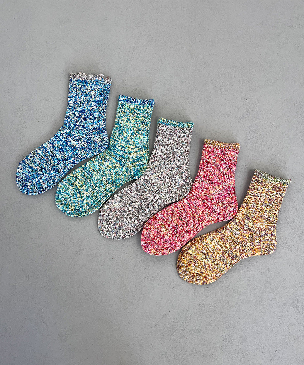 TM52S-212【 Mix yarn Hemp socks 】