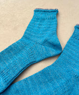 TM52S-207【 Organic cotton  pop of color Hemp socks 】