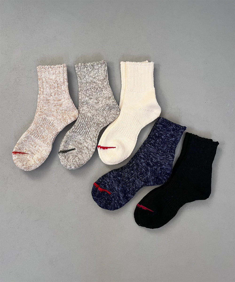 TM52S-210【  Slub yarn Hemp socks 】