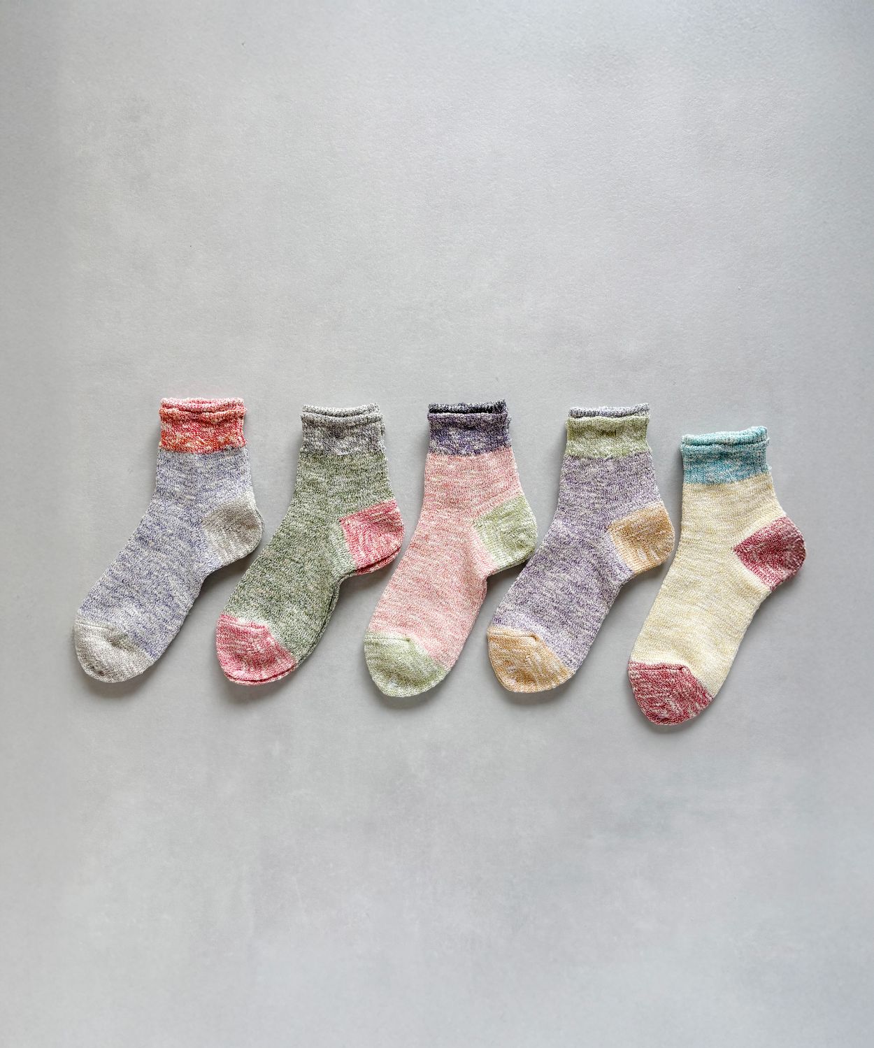 TM62S-224【薄手の麻の靴下 】