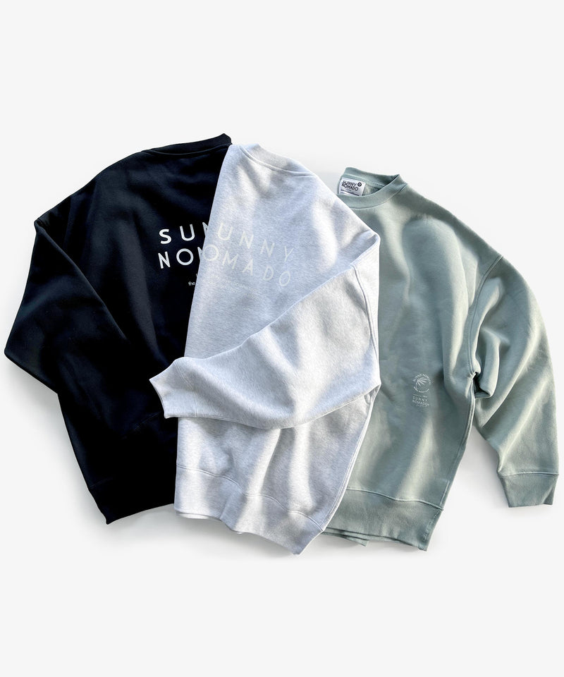 NOMADO lab ロゴ クルーSWEAT