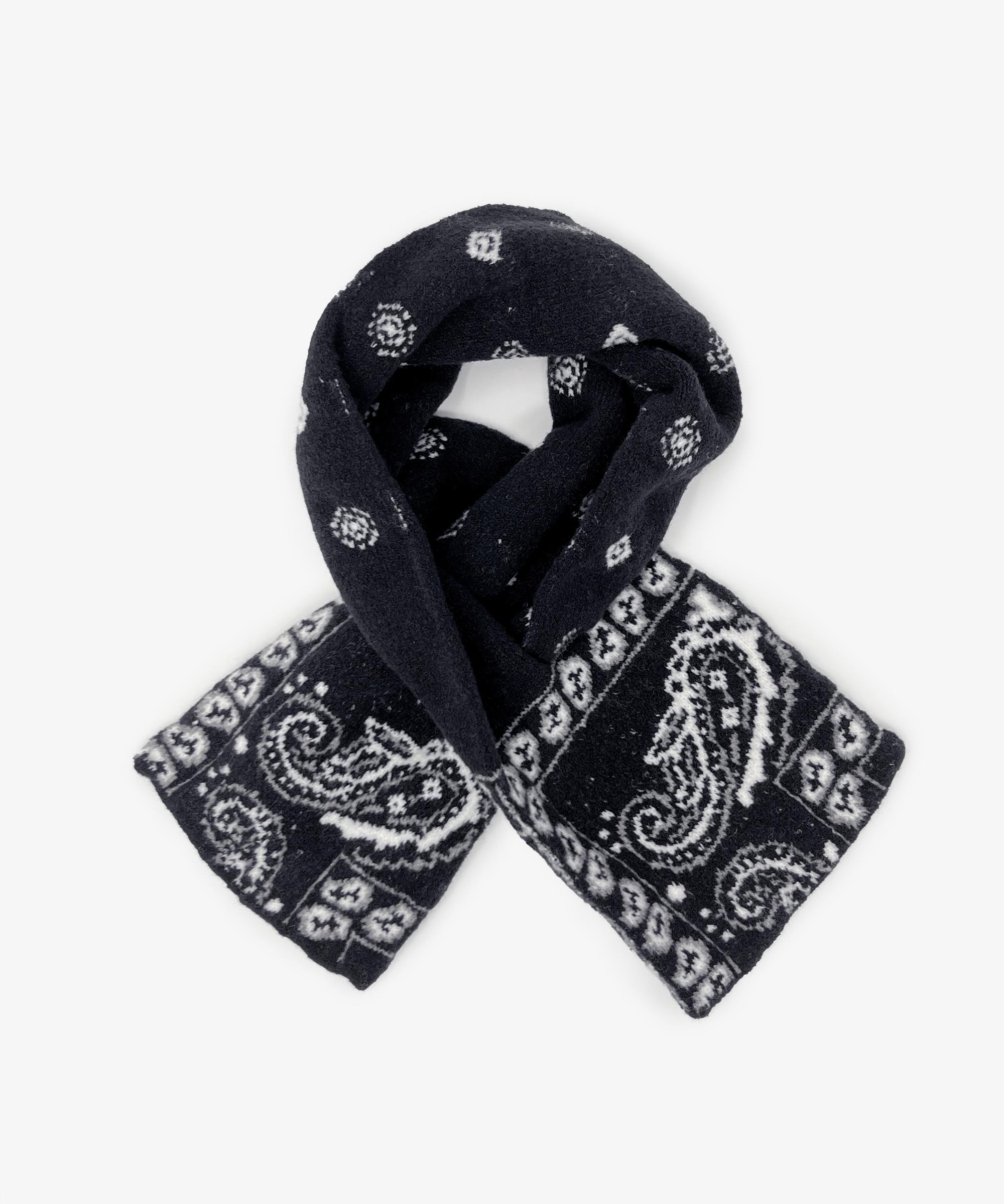 香川で編んだ洗えるショートマフラー bandana