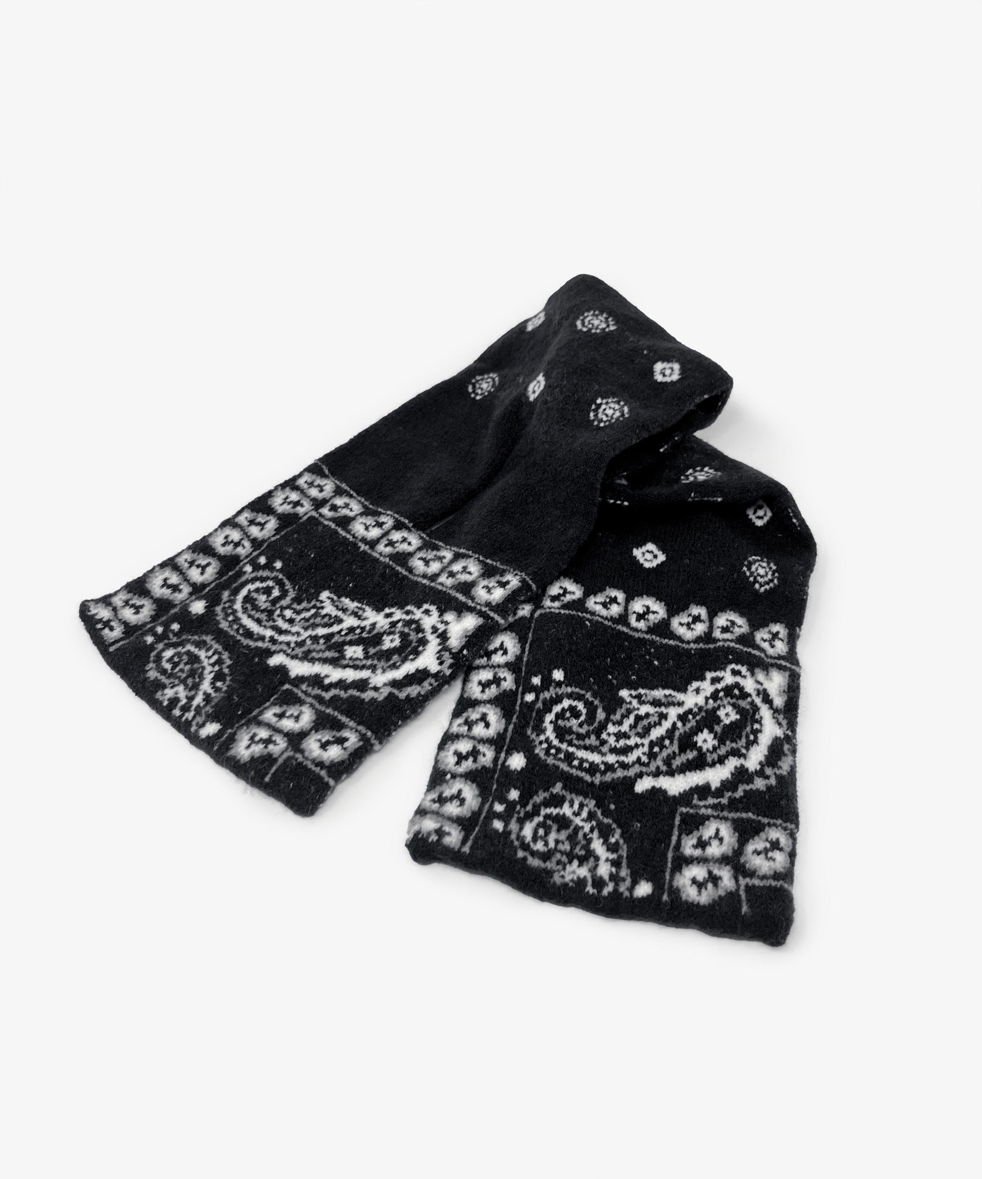 香川で編んだ洗えるショートマフラー bandana