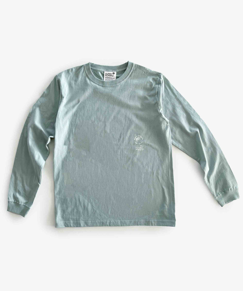 NOMADO lab ロゴ リブ L/S Tee