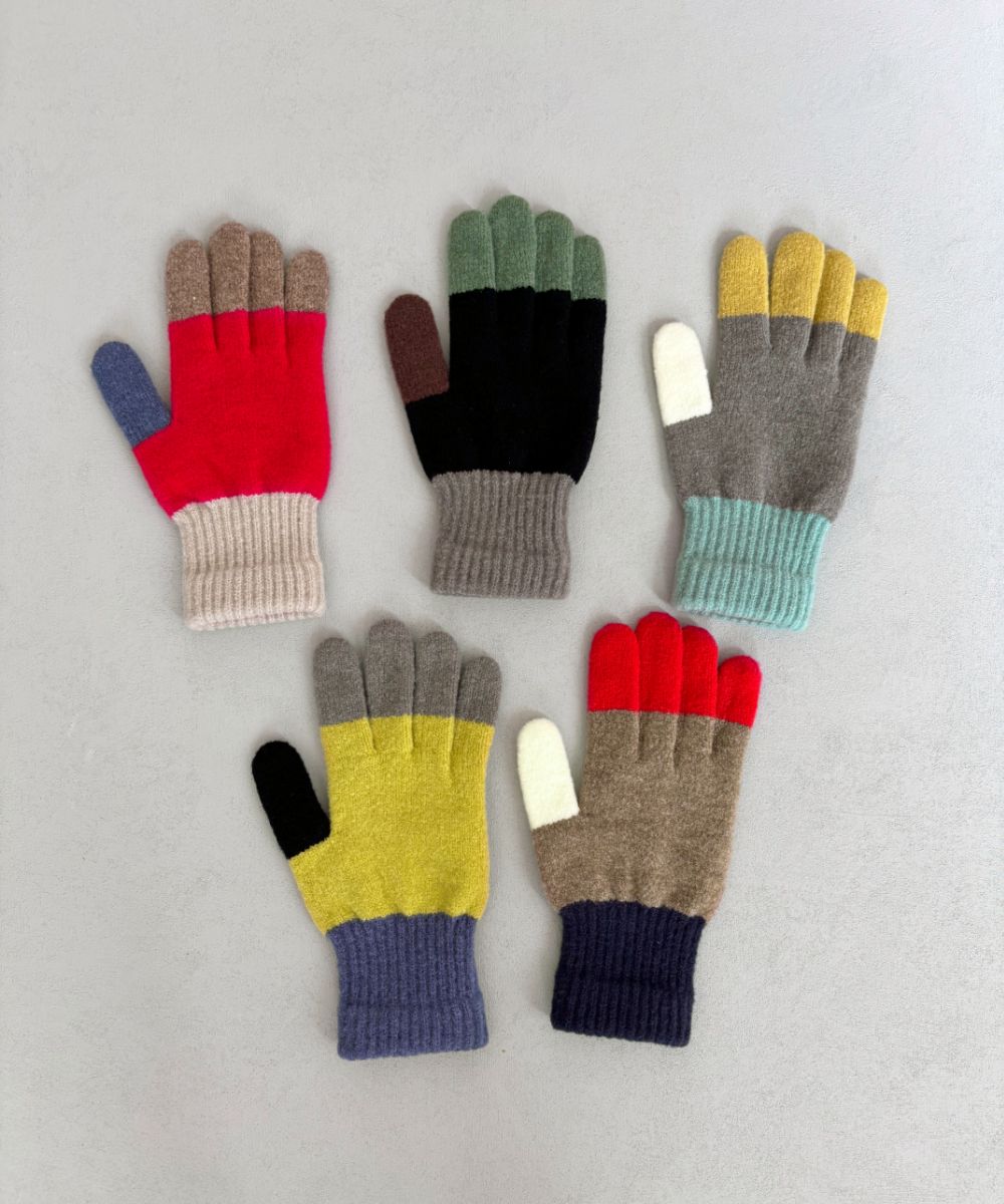 香川産マルチカラーのカプサイシン手袋