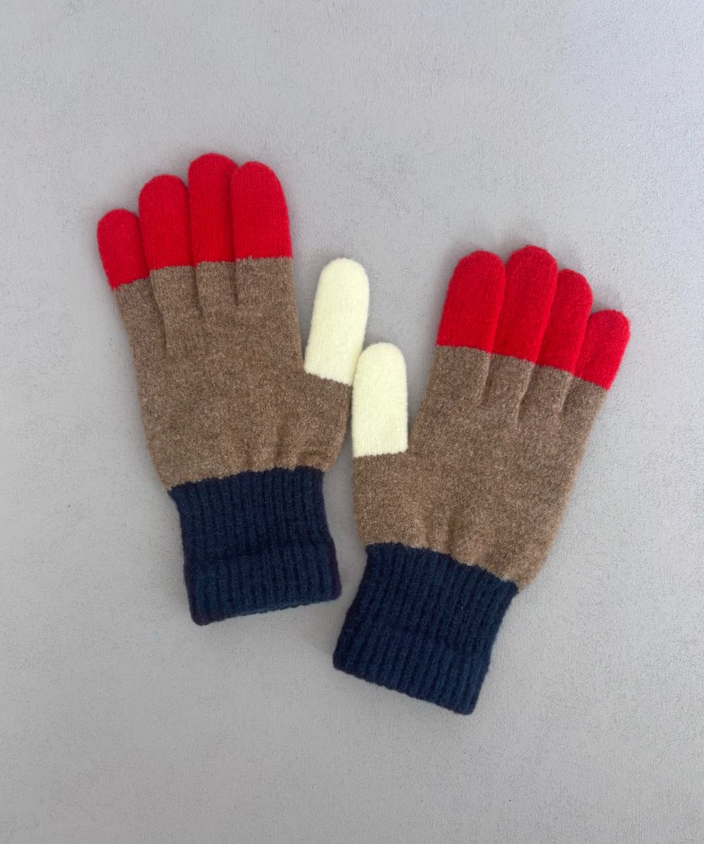 香川産マルチカラーのカプサイシン手袋