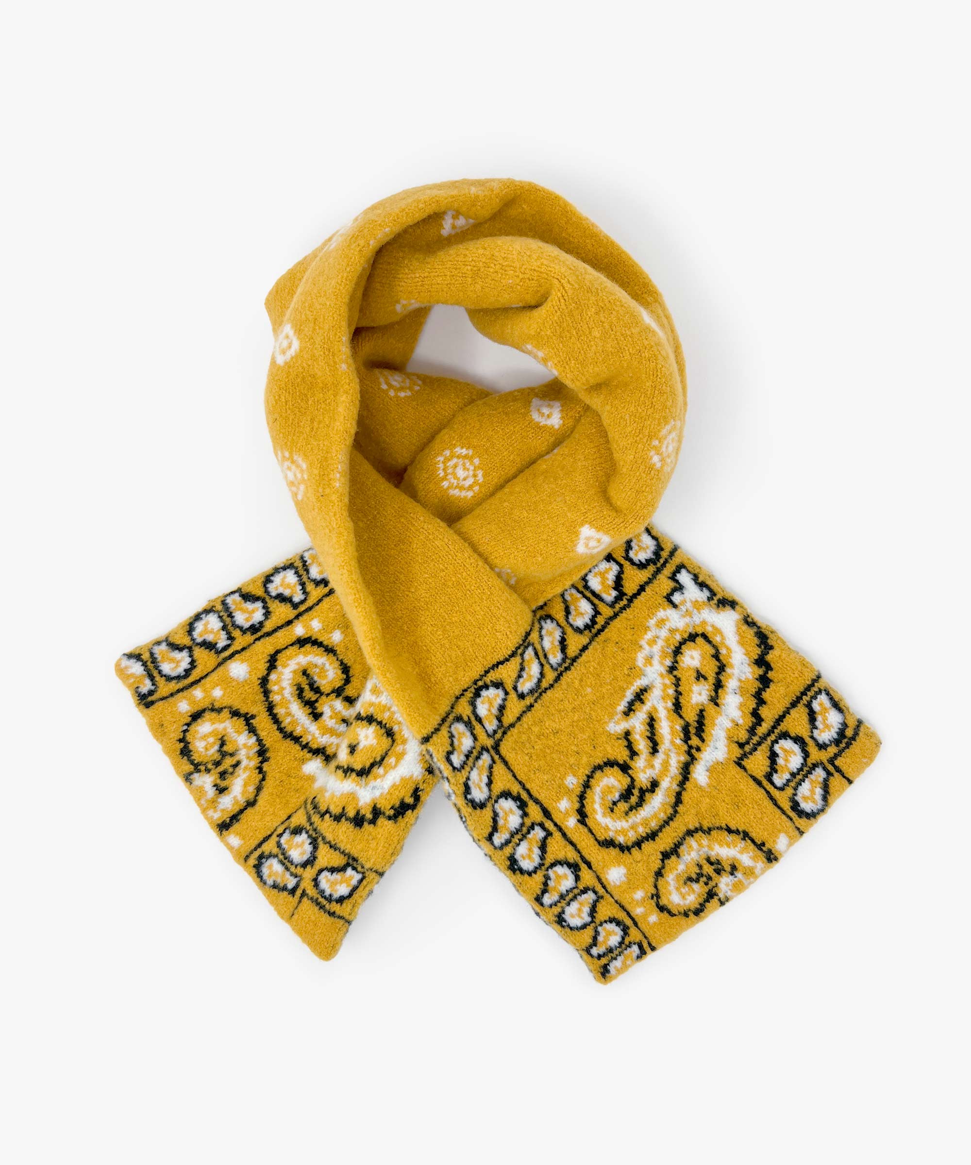 香川で編んだ洗えるショートマフラー bandana