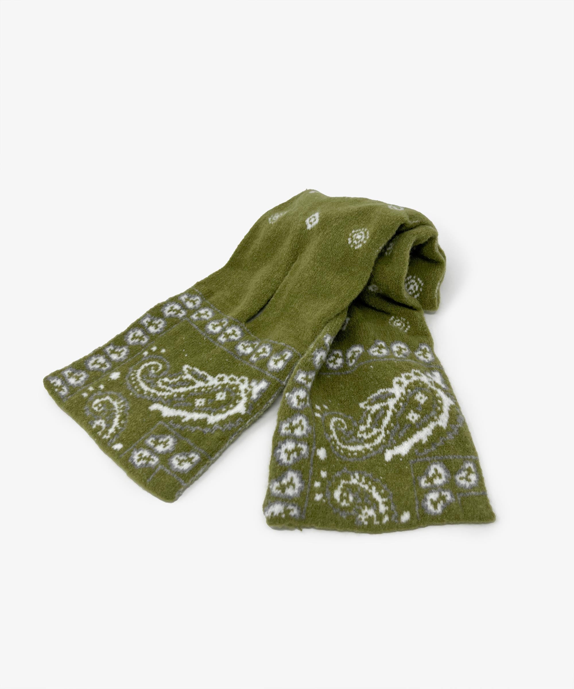 香川で編んだ洗えるショートマフラー bandana