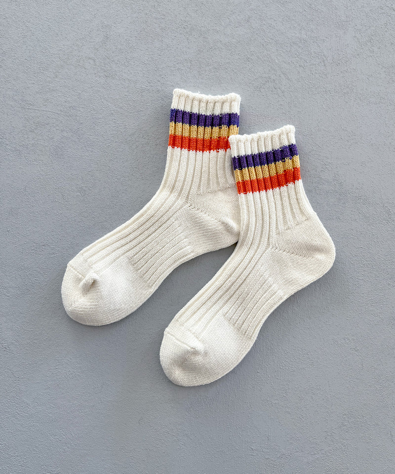 TM42S-191【 3LINE Organic cotton Hemp socks 】