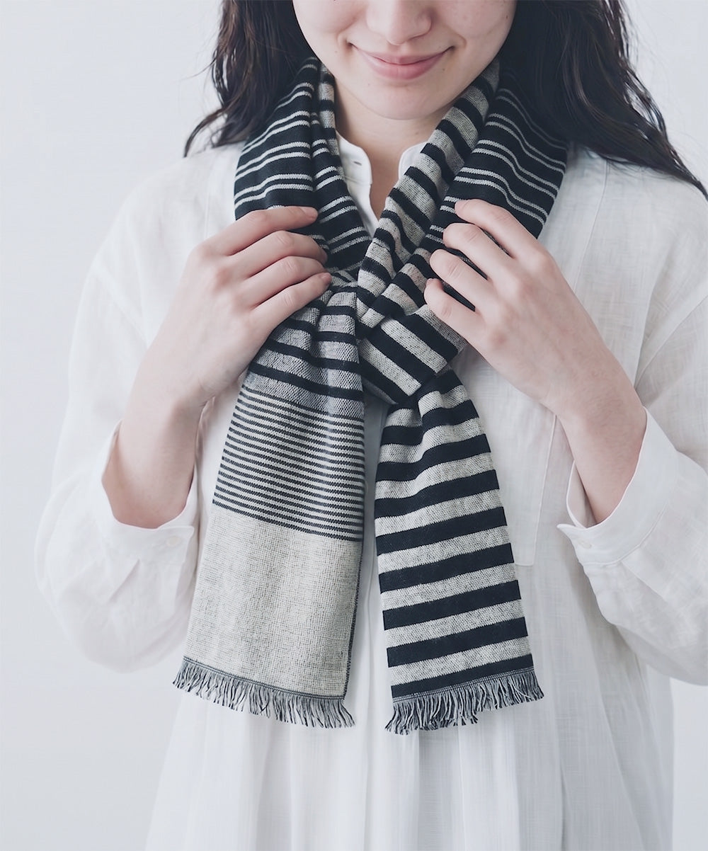 今治 TOWEL STOLE【RANDOM STRIPE】