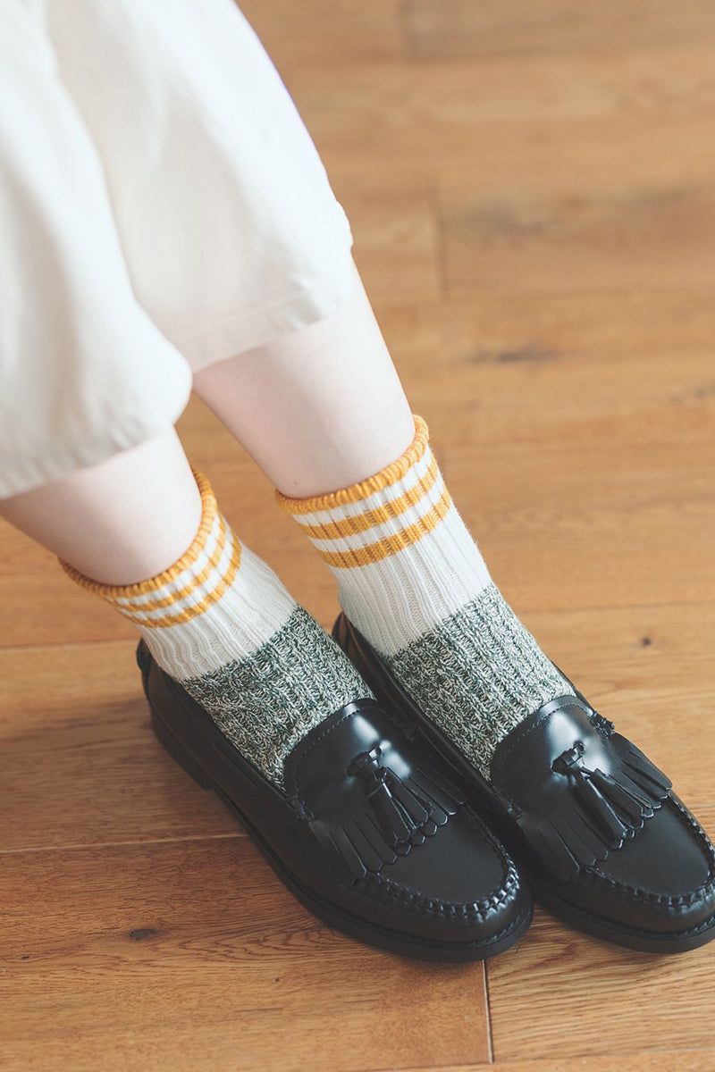 TMSO-153【 Istanbul　bridge　Hemp socks 】