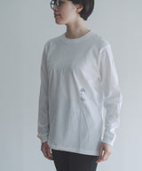 NOMADO lab ロゴ リブ L/S Tee