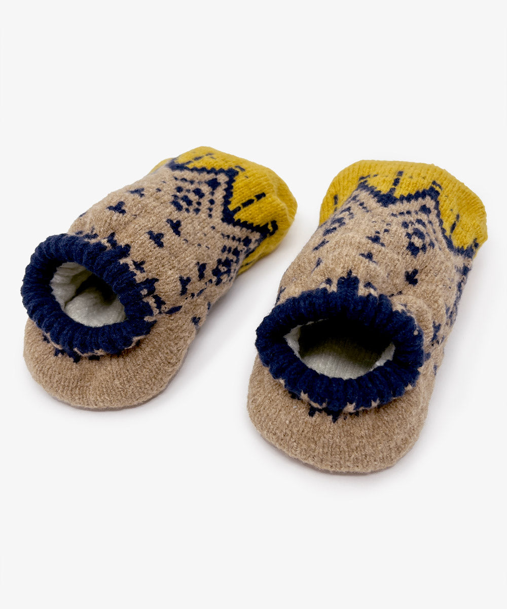 香川で編んだ 洗えるRoom shoes  Nordic