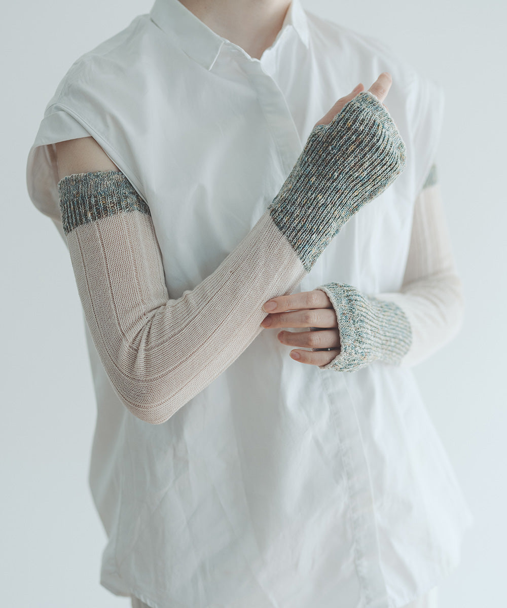 香川で編んだ麻のアームカバー【AMU ARM COVER（Classic）】