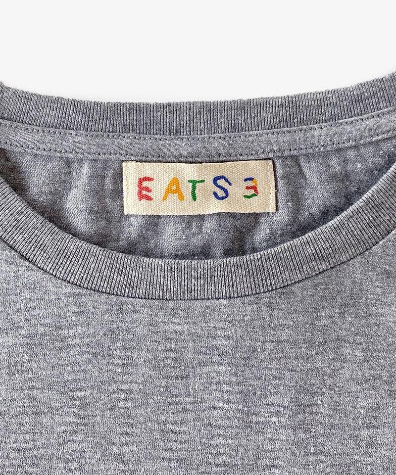 Stomach Handmade embroidery Tee